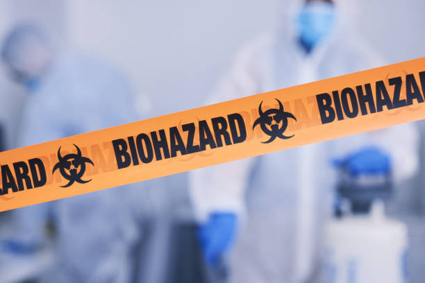 Professional Biohazard technician working in Kittery, ME